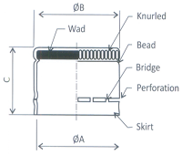 Aluminium Pilfer Proof Caps